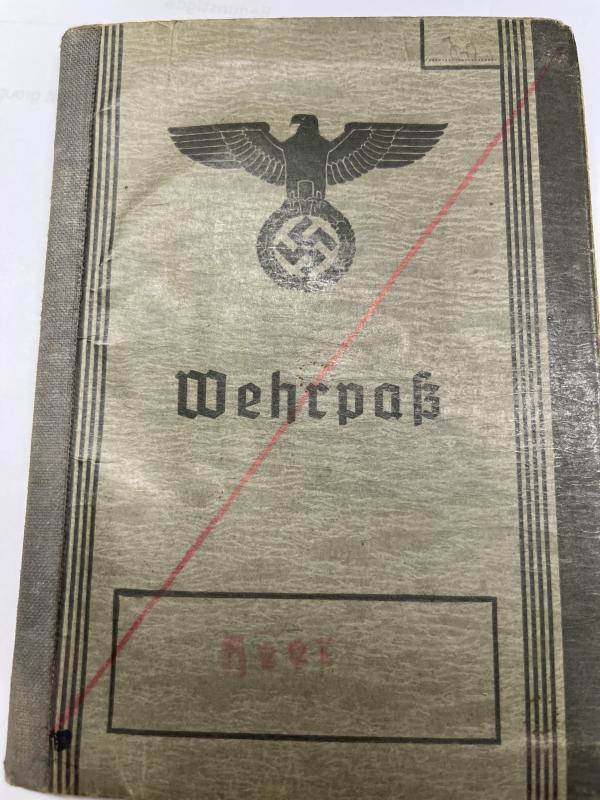 Wehrpass - WH (Heer) - 293.Inf.Div. - Wolke