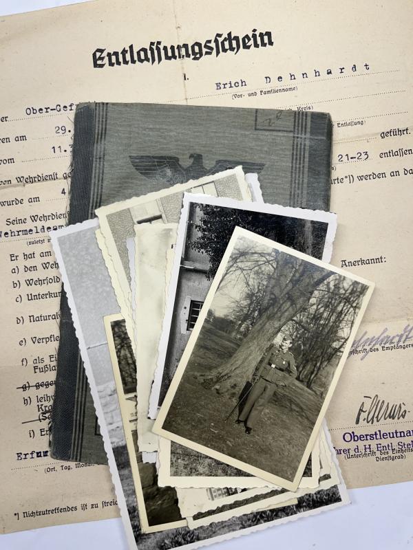 Wehrpass - WH (Heer) - 29.Inf.Div.- Dehnhardt
