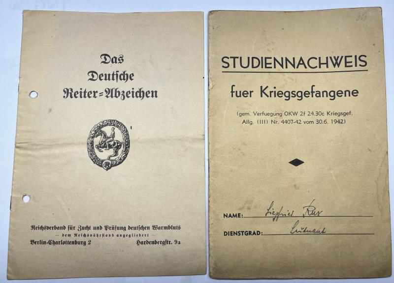 Soldbuch/citations - WH (Heer) - 709.Inf.Div. - D-Day - Rux
