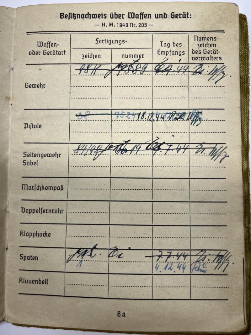 Soldbuch/citations - WH (Heer) - 359.Inf.Div. - Krebsr