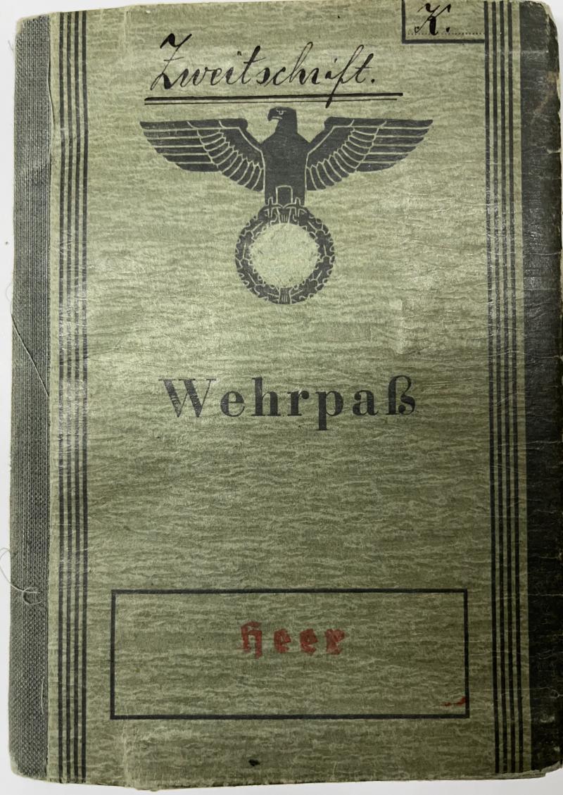 Wehrpass - WH (Heer) - 7.Geb.Div. - Dr.Kirchenbauer