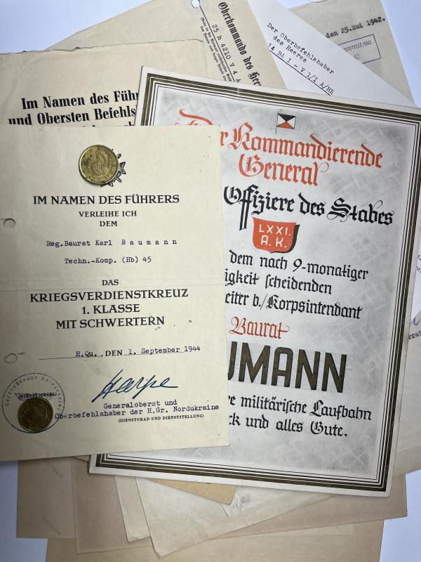 Citation grouping  -  WH (Heer) - Heeresverwaltung Norwegen -  Baumann