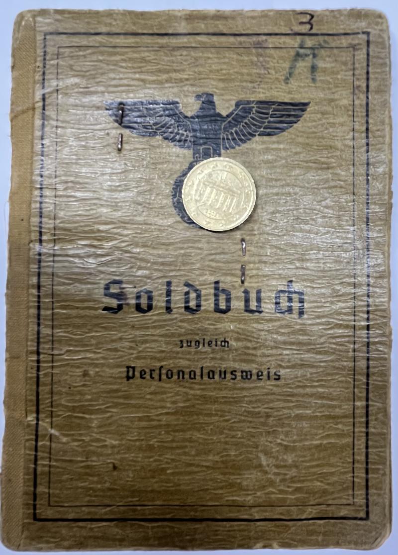 Soldbuch - WH (Heer) - 357.Inf.Div./Ausbildungs-Div.464. - Kahl