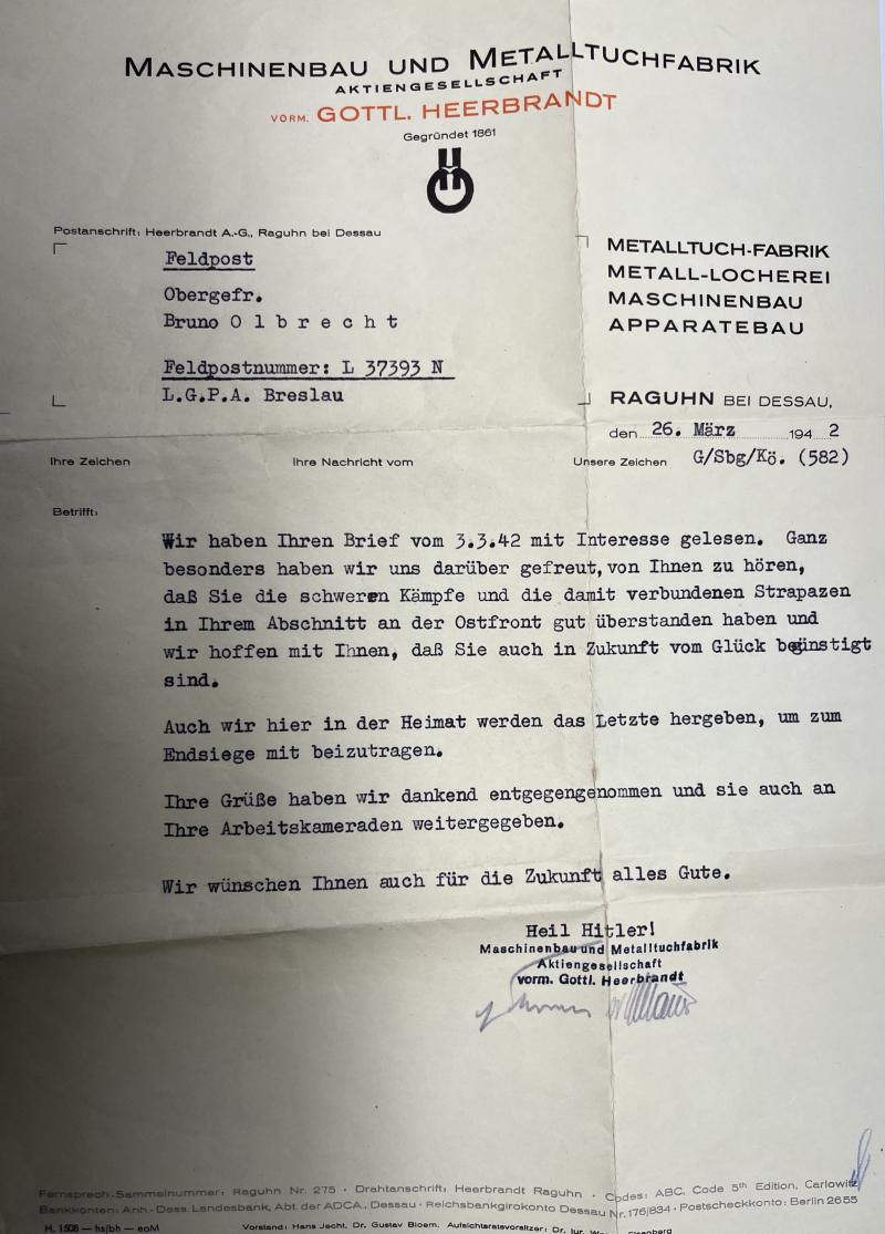 Citation set - Luftwaffe - Stuka Geschw.77 - Olbrecht