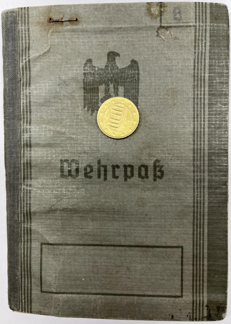 Wehrpass -  WH (Heer) -  Pz.Jäg.Ers.Abt.5 /23.Pz.Div. - Hutschalik