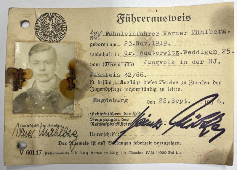 I.D. lot - HY - Reichsparteitag - Mühlberg