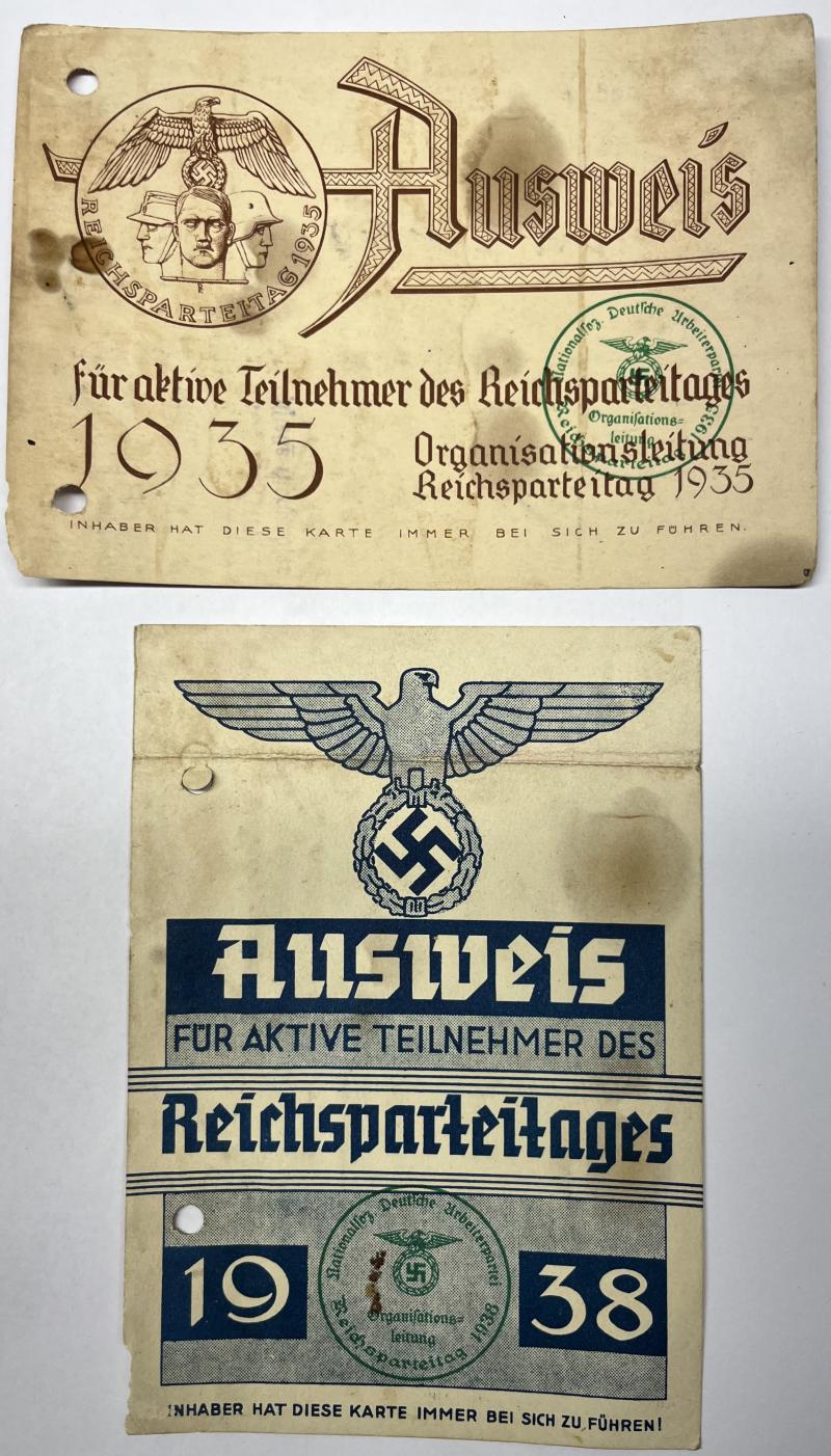 I.D. lot - HY - Reichsparteitag - Mühlberg