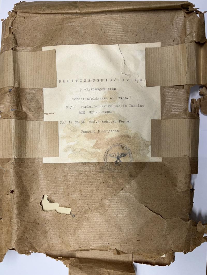 Package of citations - SS-Reichsgau Wien