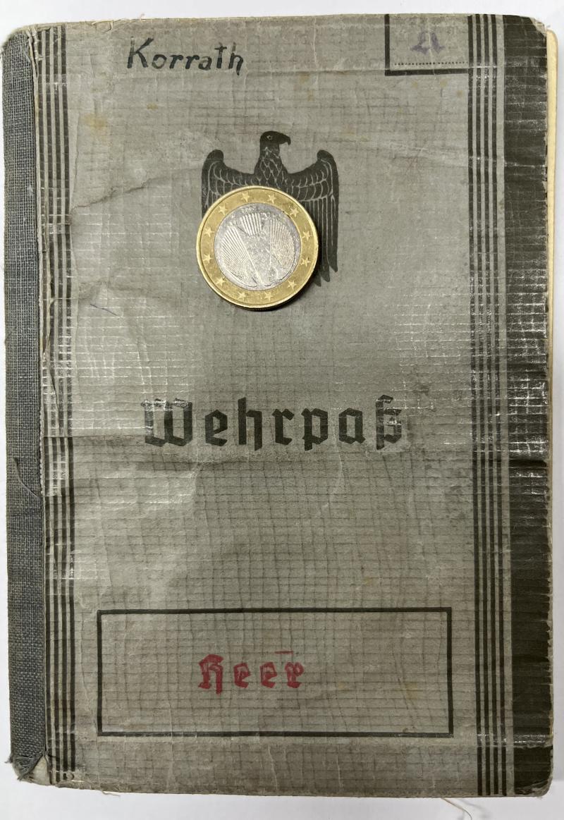 Wehrpass - WH (Heer) - 253.Inf.Div. - Kor(r)ath