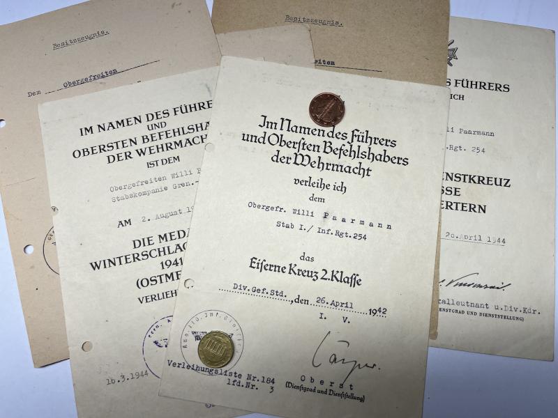 Citation grouping -  WH (Heer) -  110.Inf.Div. - Paarmann