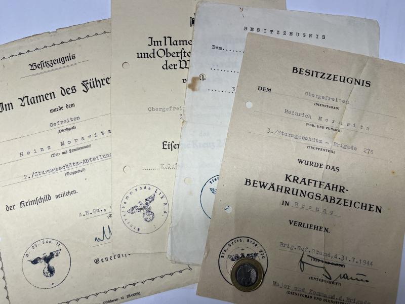 Citation grouping - WH (Heer) - Stug.Brigade 276 - Morawitz