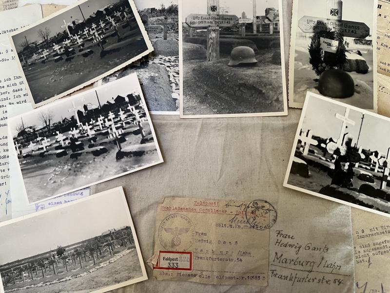 Soldbuch/citation grouping - WH (Heer) - 153.Inf.Div. - Ganss