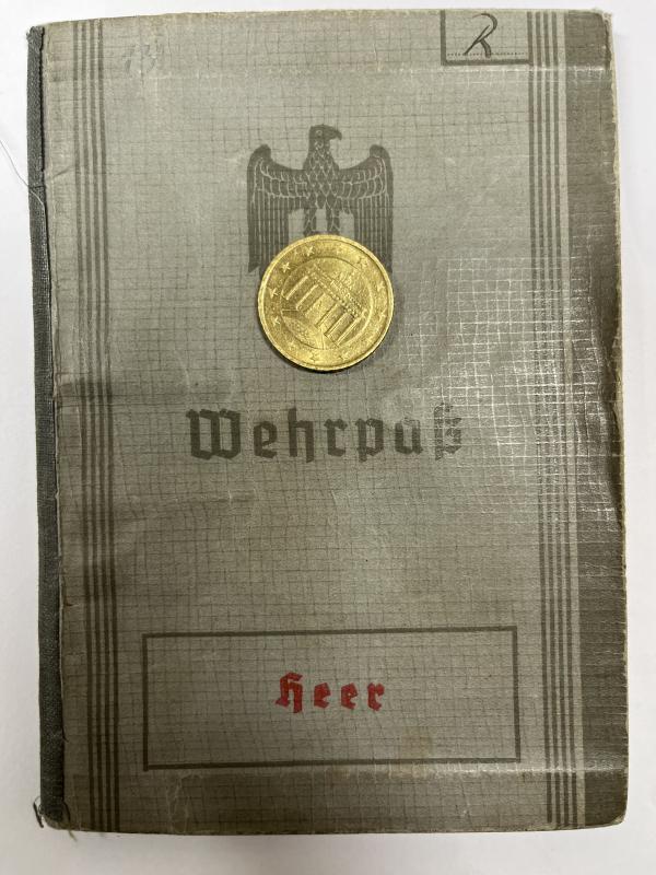 Wehrpass -  WH (Heer) -  1.Pz.Div. - Rademacher