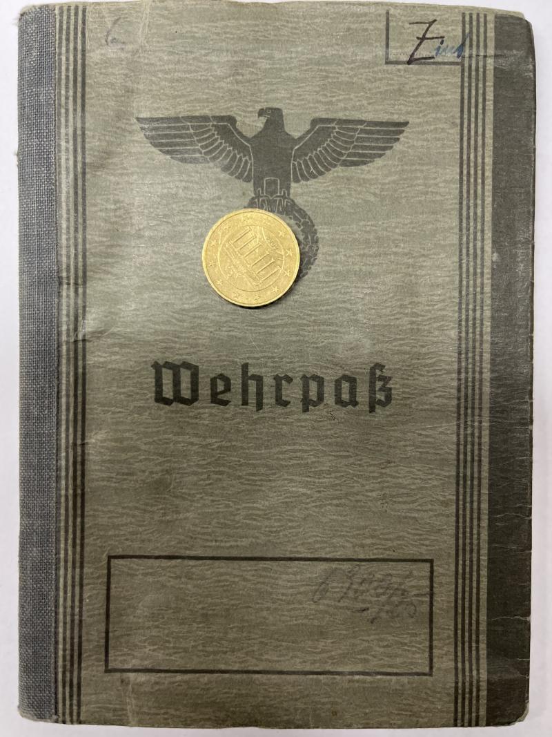 Wehrpass - WH (heer) - 3.Pz.Div. -  Zint