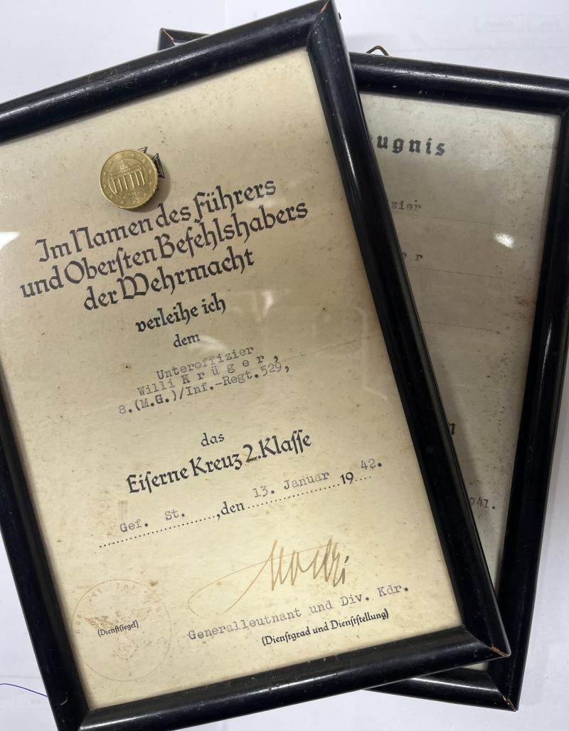 Citation set -  WH (Heer) -  299.Inf.Div. - Krüger