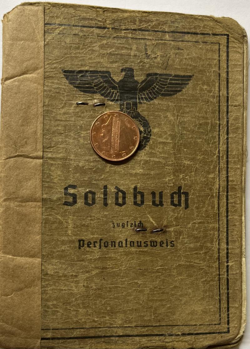 Soldbuch - WH (Heer) - Fest.Inf.Btl.1462 - Vogt