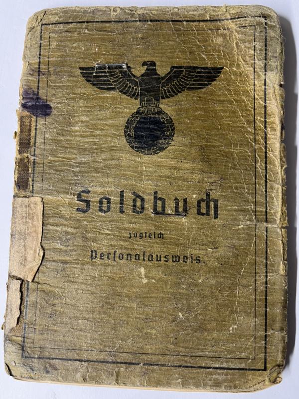Soldbuch  WH (Heer) - 180.Inf.Div. - Lüth