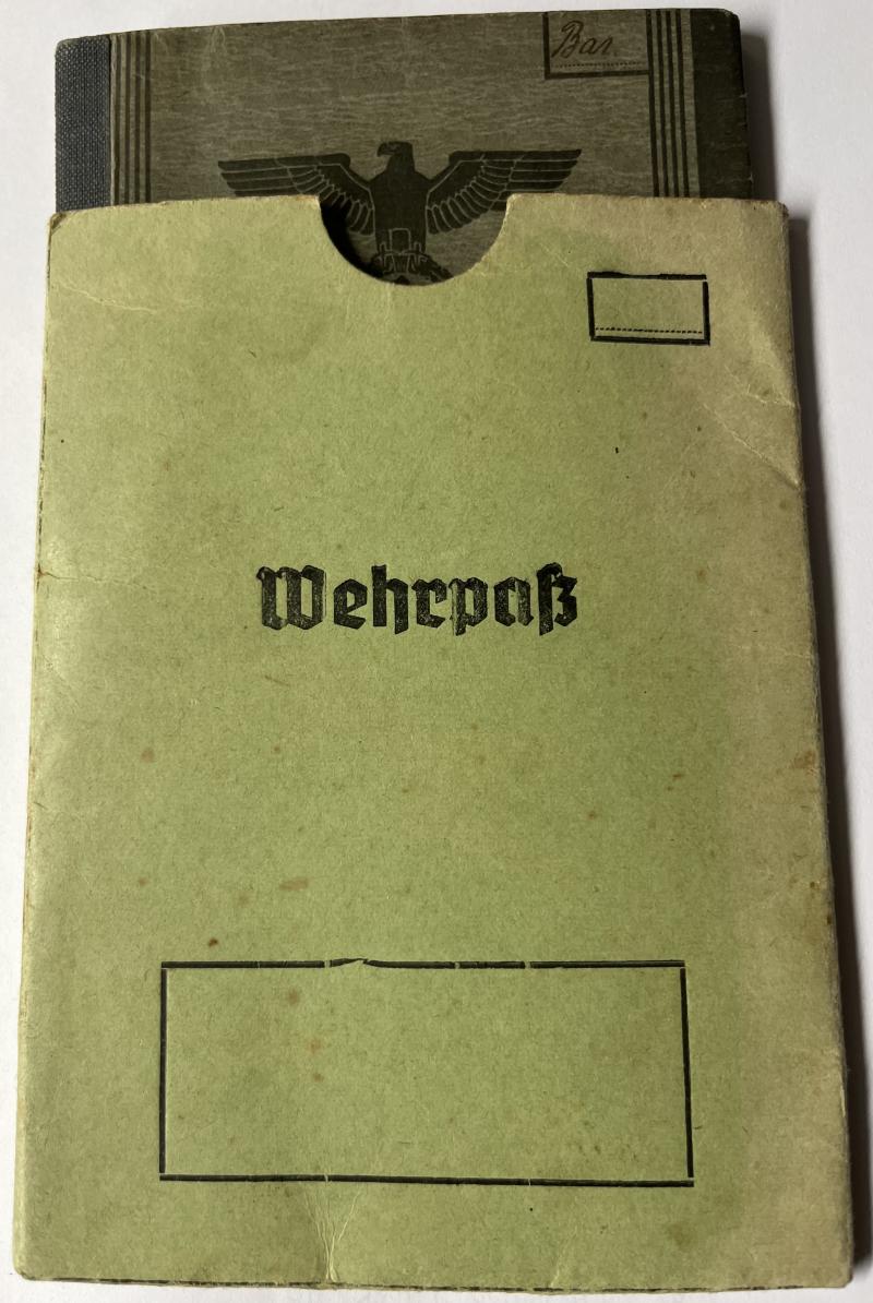 Wehrpass -  WH (Heer) -  32.Inf.Div. - Bartsch