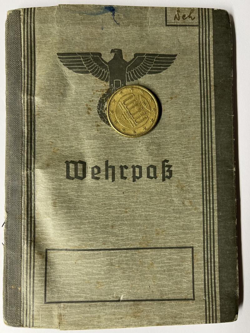 Wehrpass -  WH (Heer) -  170.Inf.Div. - Schmüser