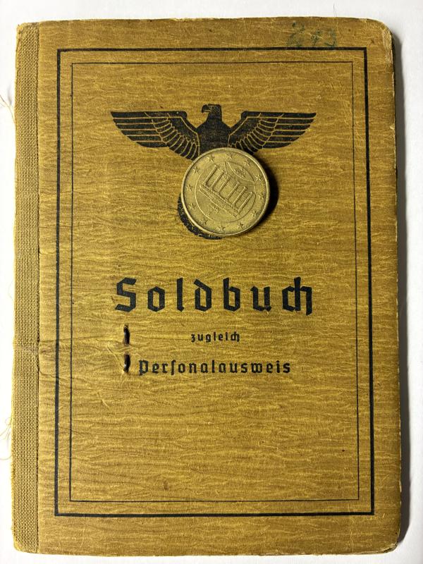 Soldbuch - WH (Heer) - 293.Inf.Div. - Staschik