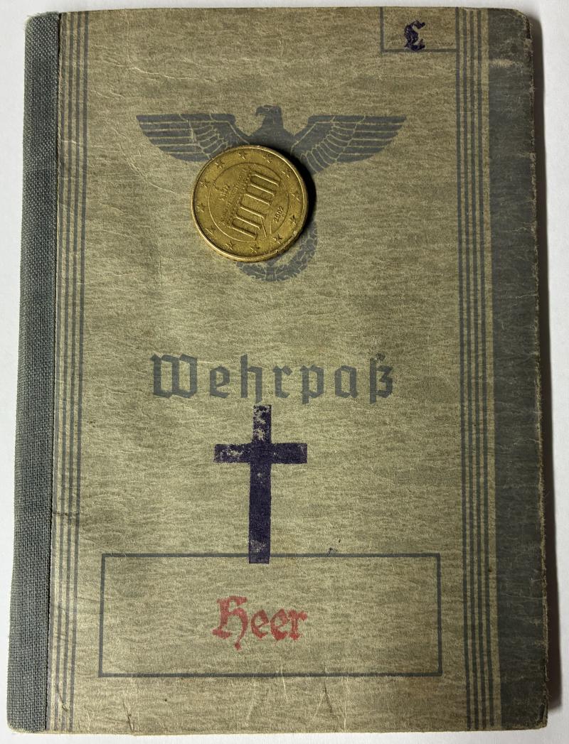 Wehrpass -  WH (Heer) -  332.Inf.Div. - Lamm