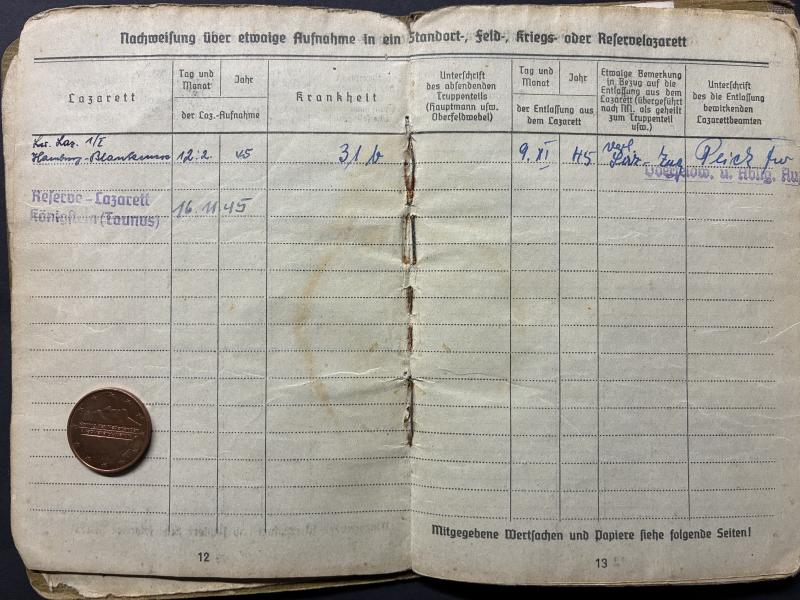 Soldbuch WH (Heer) - 268.Inf.Div. - Eurich