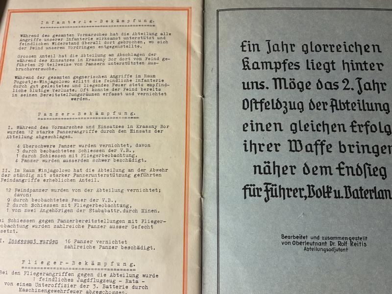 Citation-commemorative grouping - s.Art.Abt.850 - Oelkers