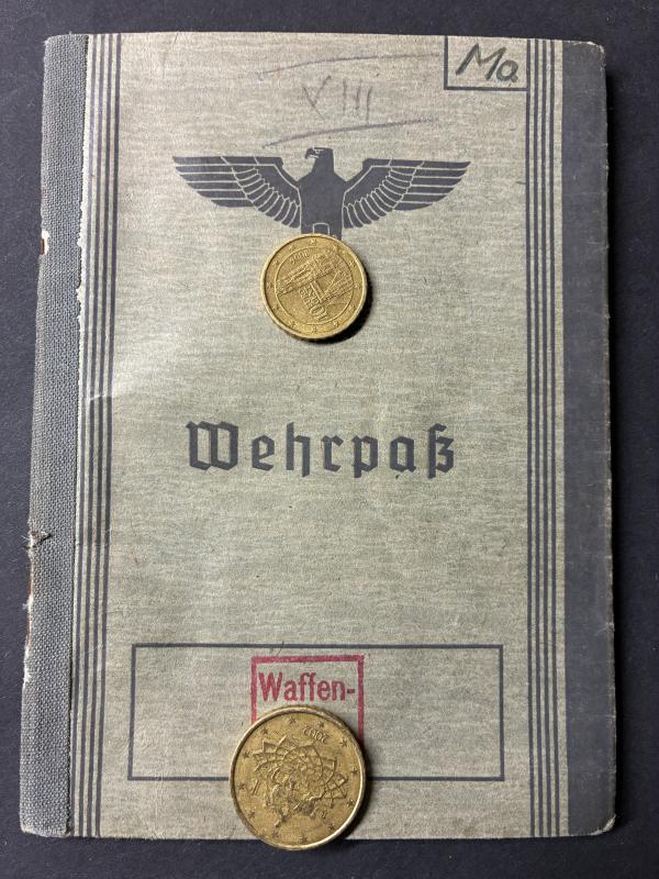 Wehrpass - Waffen-SS -