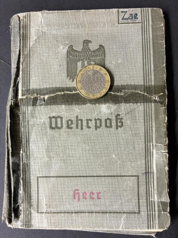 Wehrpass - WH (Heer) - Sturmart.Abt.(mot) 261 - Zaefer