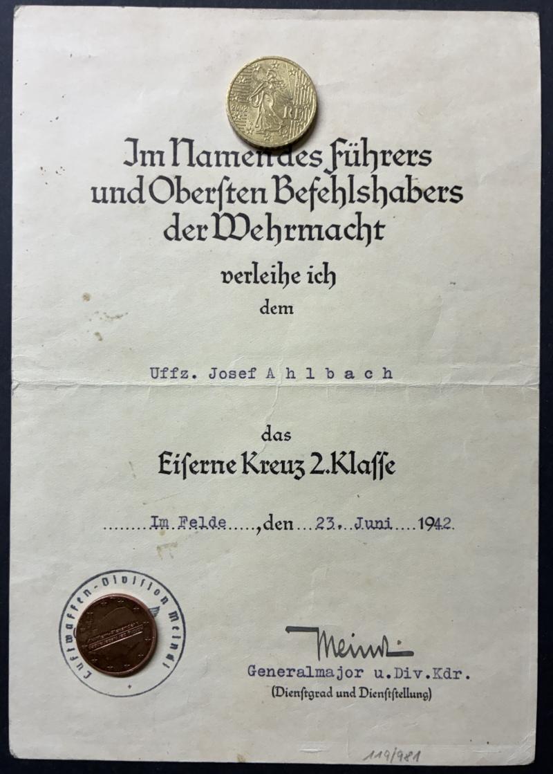 Citation - Luftwaffen Div. 