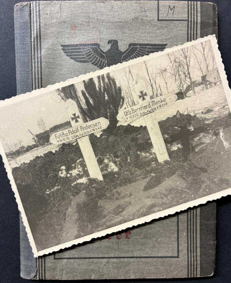 Wehrpass - WH (Heer) - 290.Inf.Div. - Menke