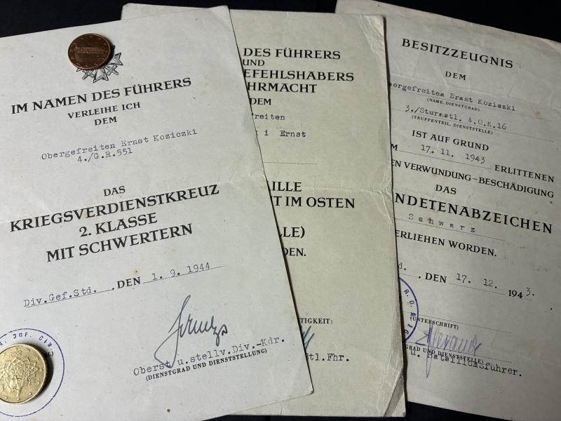 Citation grouping  -  WH (Heer) -  Sturmbtl.A.O.K.16 /329.Inf.Div. - Koziczki