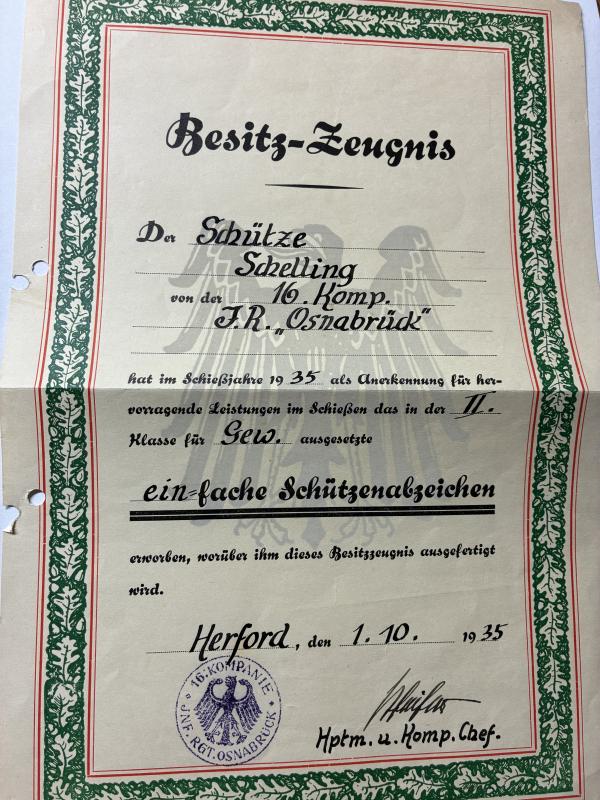 Soldbuch grouping - WH (Heer) - 6.Inf.Div./6.VGD - Schelling