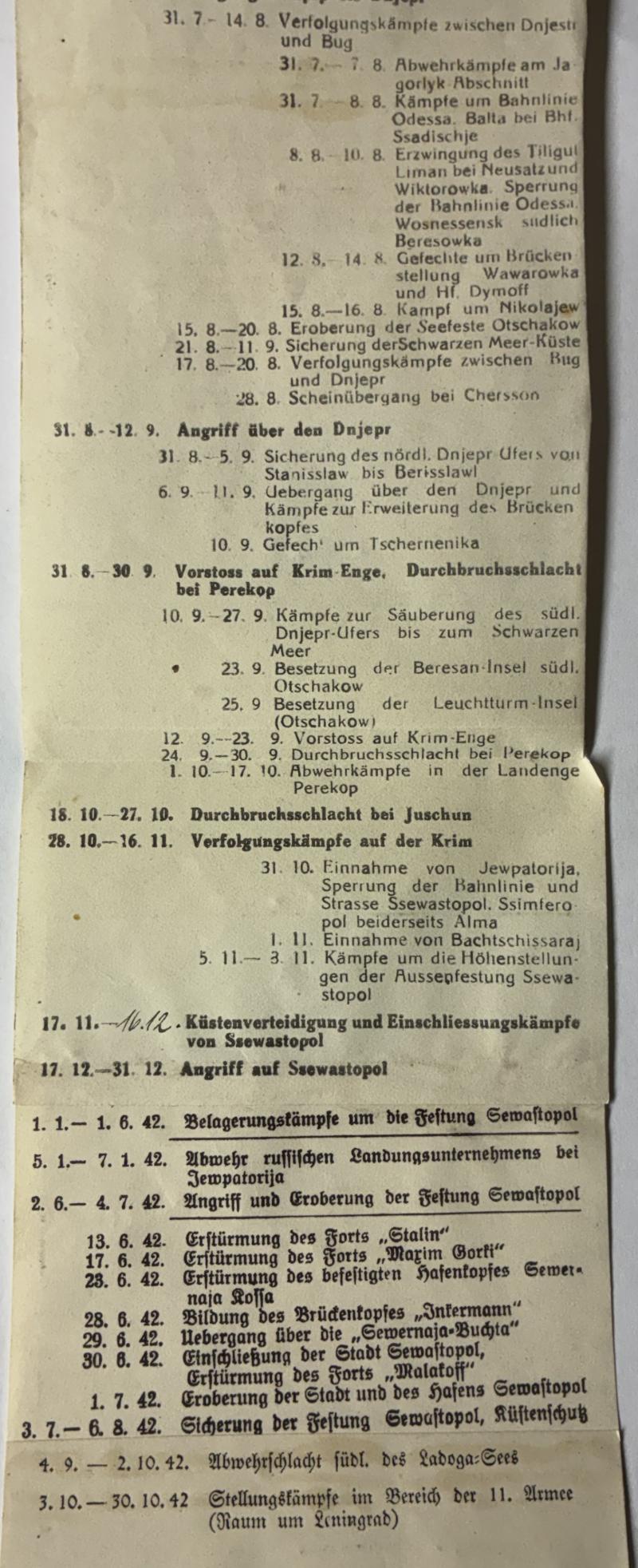 Wehrpass - WH (Heer) - Heeresgruppen-Nachrichten Rgt.607 - Klingberg