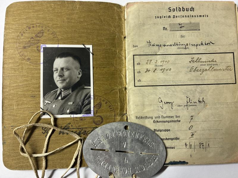 Wehrpass/Soldbuch /