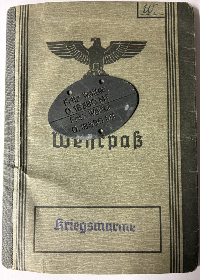 Wehrpass - KM - 1-