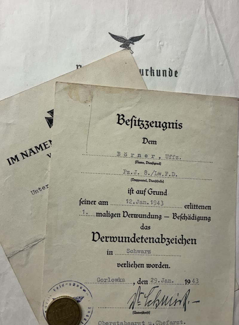 Citation grouping - Luftwaffe - 5.Lw.Feld Division - Gerlach