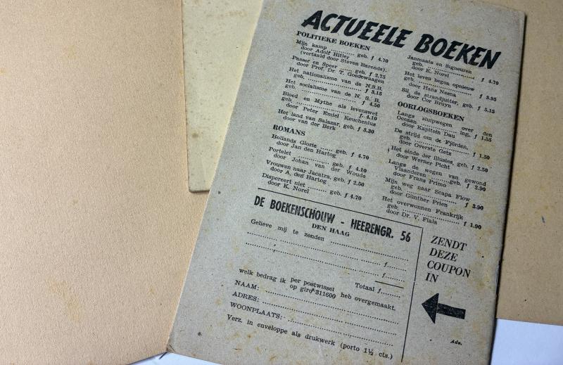 Booklet grouping - N.S.B. (Nationaal Socialistische Beweging)