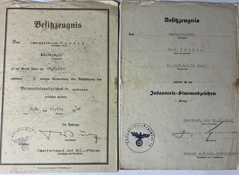 Citation grouping - WH (Heer) - 20.Pz.Gren.Div. - Kurdts