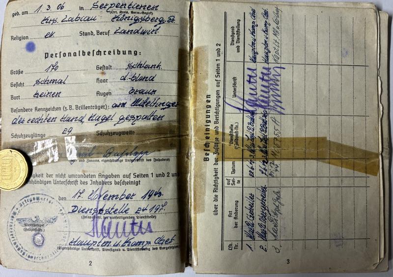 Soldbuch - KM -