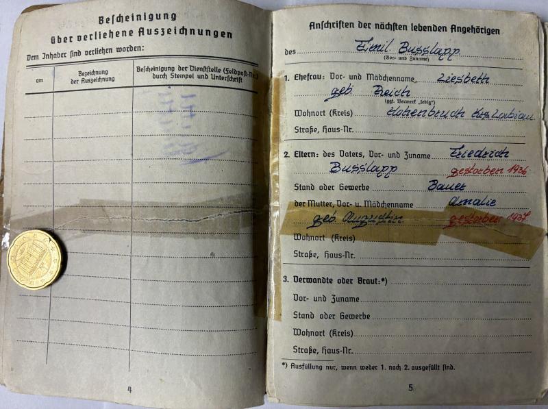 Soldbuch - KM -