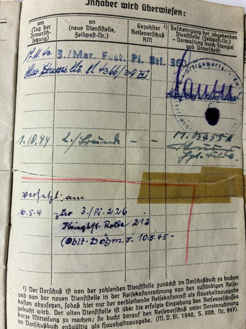 Soldbuch - KM -