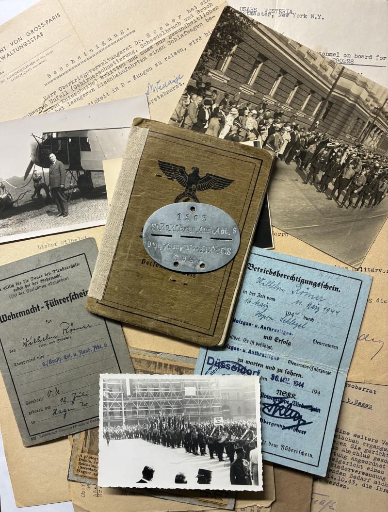 Soldbuch grouping - WH (Heer) - Römer