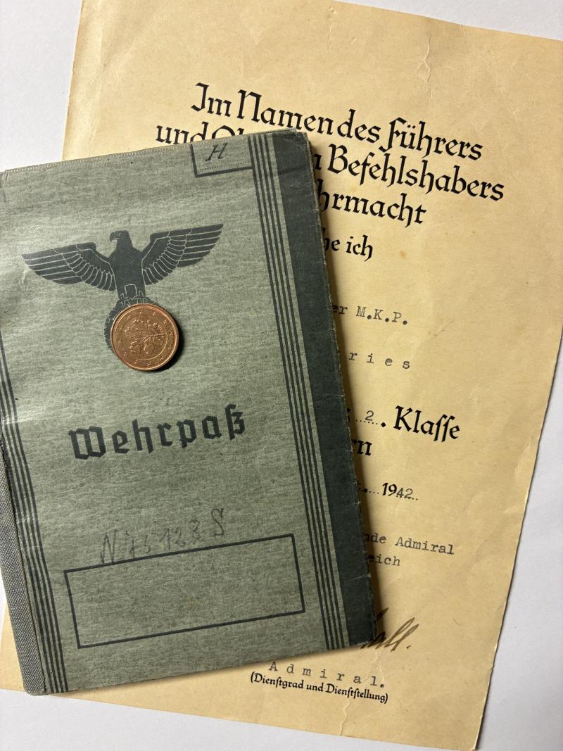 Wehrpass/citation - KM - 