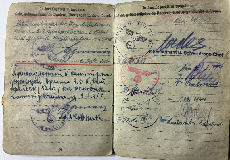 Soldbuch - WH (Heer) - 32.Inf.Div./