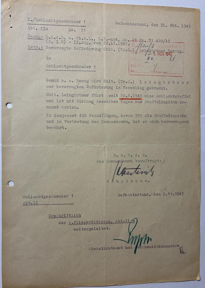 Promotion form - S.G.1 - Leingärtner