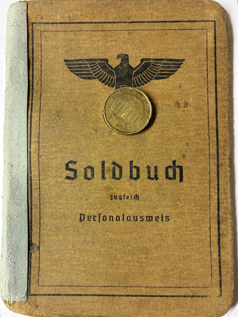 Soldbuch WH (Heer) - 116.Pz.Div. - aka