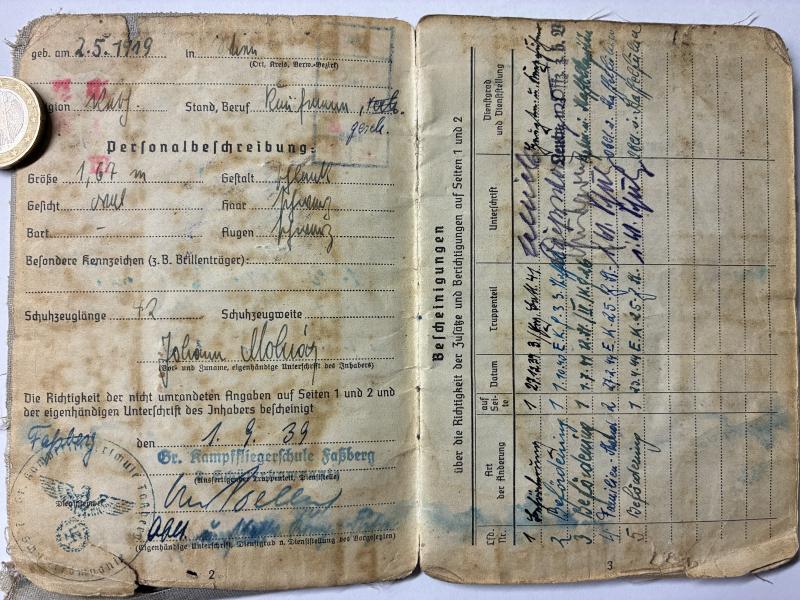 Wehrpass/Soldbuch