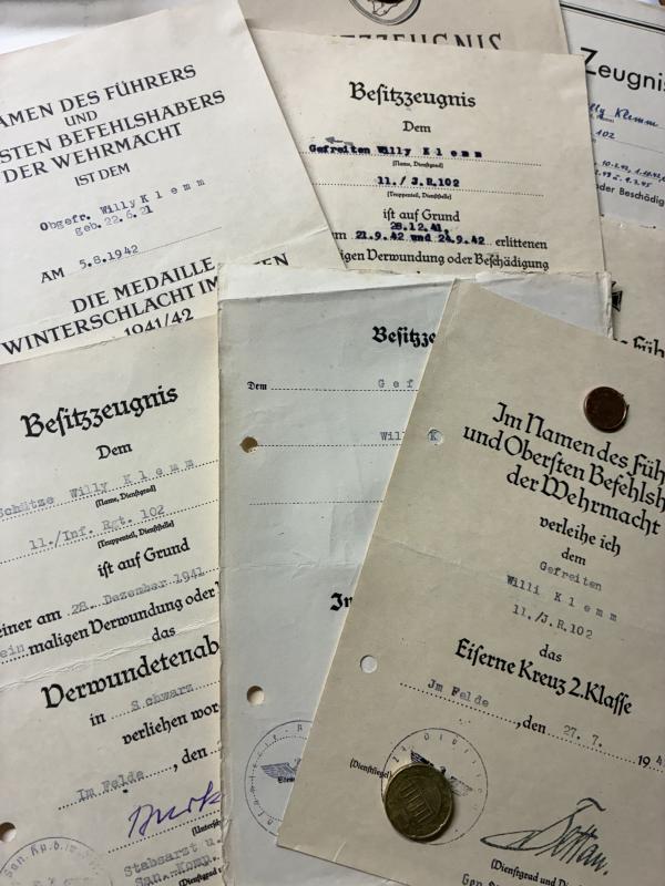 Citation grouping -  WH (Heer) - 24.Inf.Div.- Klemm
