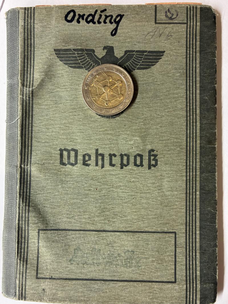 Wehrpass - Luftwaffe - K.G.3 - Ording